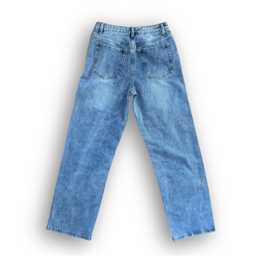 NWOT Cali 1850 Daisy Patch Boyfriend Jeans Size 5 - Picture 7 of 7